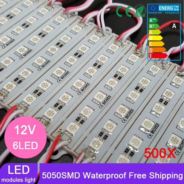 

backlight led module for billboard lamp light smd 6 leds 120 lumen red/blue/warm/white waterproof ip65 dc 12v dhl modules