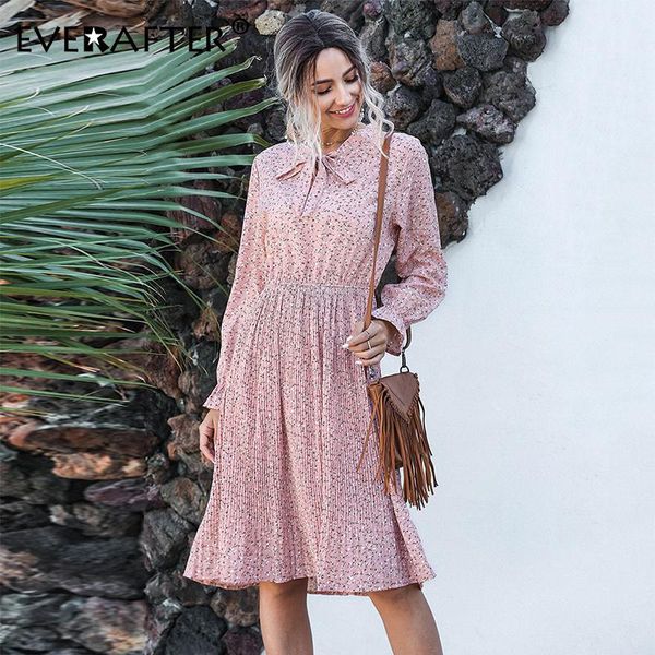 

casual dresses everafter bohimian style women spring summer midi dress high waist floral print female ruffle bow elegant holiday, Black;gray