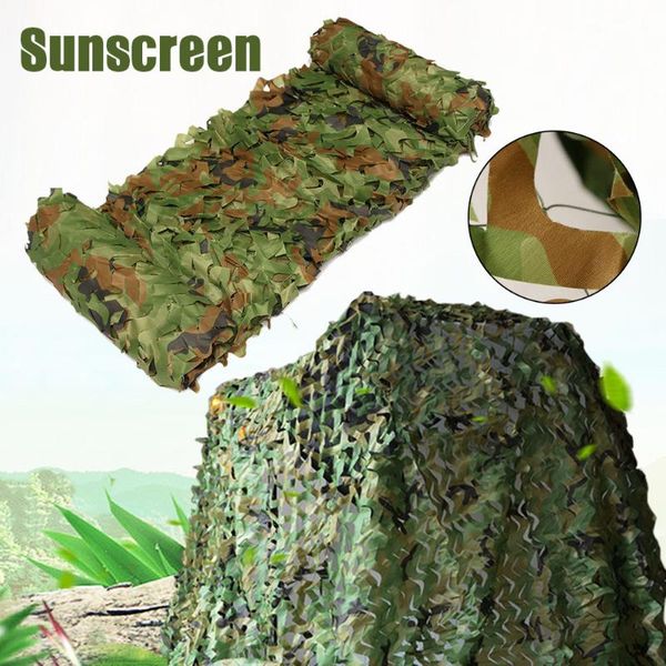 

shade woodland camouflage netting double-sided desert camo net sun for outdoor camping hunting js23