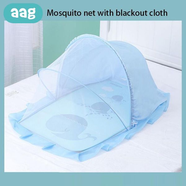 

baby portable folding mosquito net born child crib blocking light infant bed yurt anti-mosquito insect mesh netting