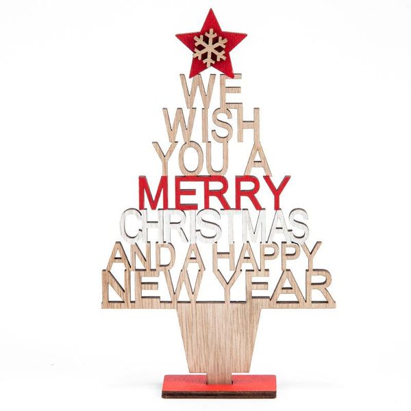 

other festive & party supplies wooden christmas cake er white snowflake acrylic happy birthday for kids xmas ornaments dessert decoratio