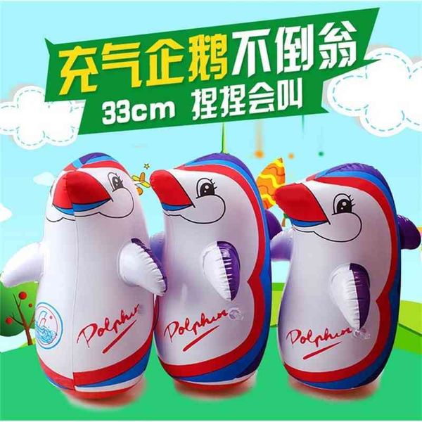 

penguin tumbler children's inflatable toys