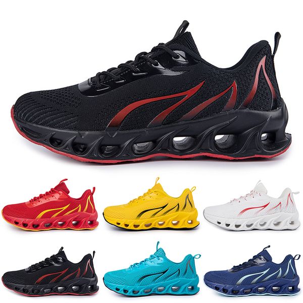 

non-brand running shoes men trainers white black yellow gold navy blue bred green mens sports sneakers walking jogging outdoor fashion