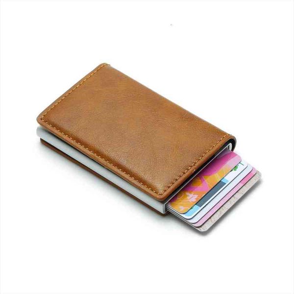 

rfid blocking credit card holder for male anti theft men wallets pu leather short purse women bank id, Red;black