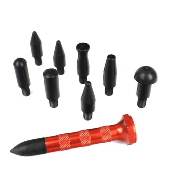 

professional hand tool sets 11pcs car body paintless dent removal tools metal diy repair kit tap down pen with 8 heads tips