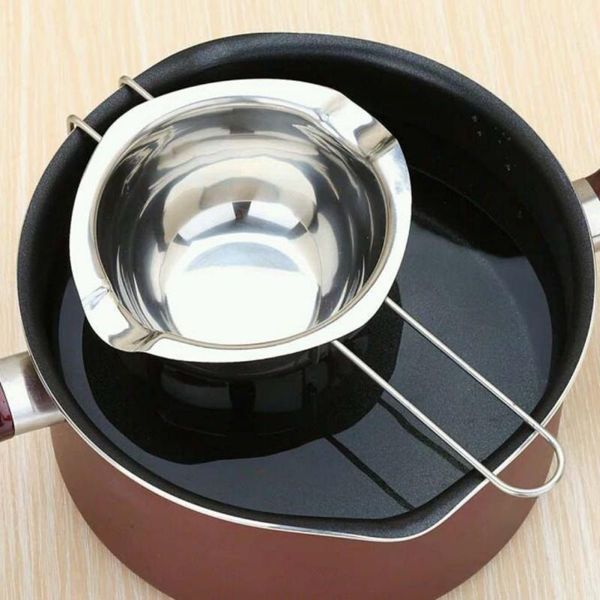 

baking & pastry tools stainless steel bowl chocolate butter melting pot pan home kitchen double boiler milk