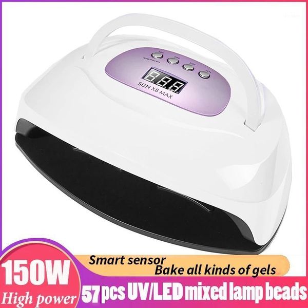 

sunx8 max professional led lamp nail dryer fast curing uv gel polish with motion sensing manicure mabicure salon tool1