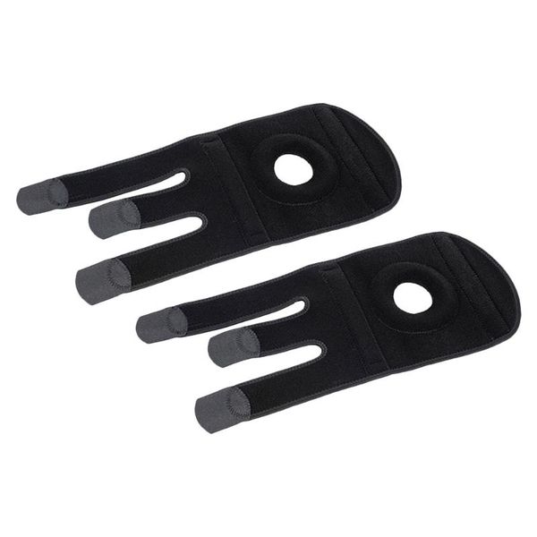 

elbow & knee pads 2pcs cycling protector portable support volleyball, Black;gray