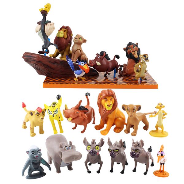

cartoon movie lion action figure figurines pvc model toys gift