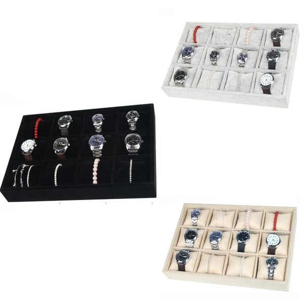 

jewelry pouches, bags tray jewellery storage box watch holder necklace ring earrings pendant display organizer series, Pink;blue