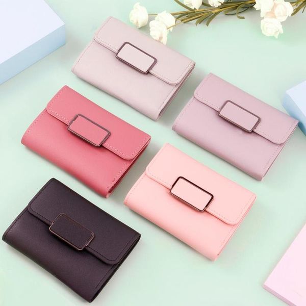 

wallets women's wallet leather female purse for women coins pocket card holder money bags casual long clutch portafoglio donna, Red;black