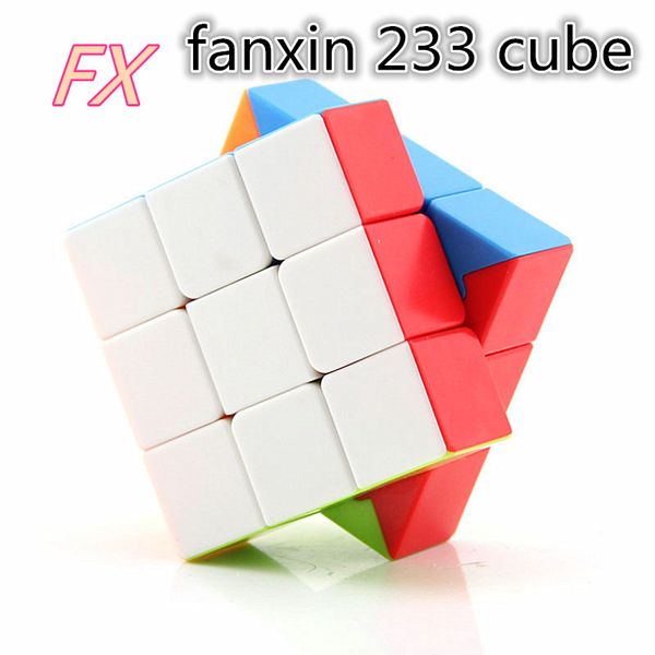 

new fanxin 2x3x3 speed cube fanxin 233 puzzle magic cubo 3x3x2 magic cube strange cube education kid toys