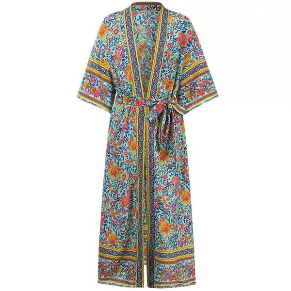 

lady costumes japanese kimono yukata dress with belt cardigan pajamas sleepwear woman smooth bathing robe gown ethnic clothing, Red