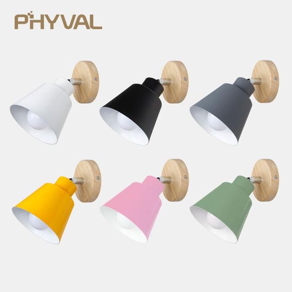

wall lamp indoor lighting aluminum sconces creative modern lights beside for bedroom reading room e27