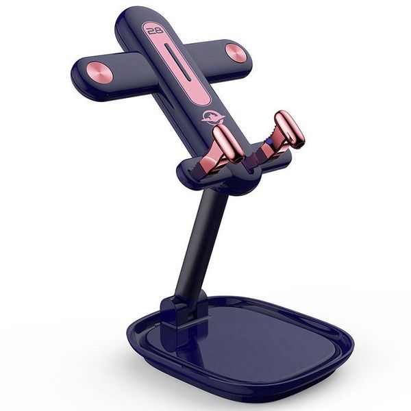 

cell phone stand foldable portable holder height adjustable for non-slip mounts & holders
