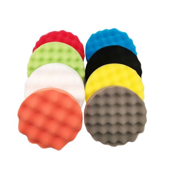 

care products 4/5/6/7/8pcs 6inch polishing pad kit 150mm foam buffer buffing sponge wax for removes scratches