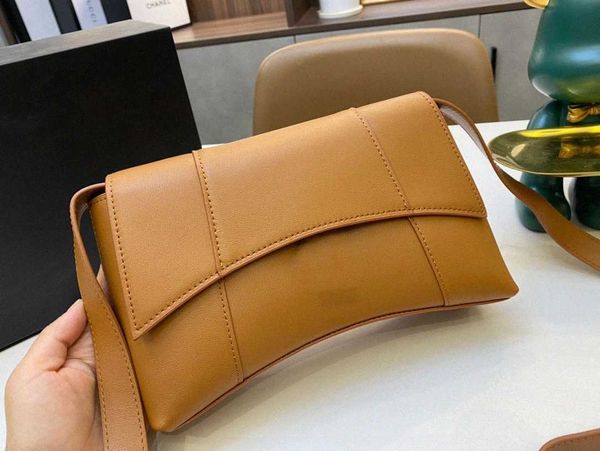 

womens fashion hourglass bags leather down town strap genuine leather shoulder bb 25 with box and dust bag f3mo#