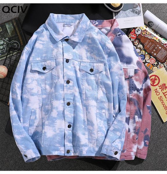 

men's jackets men camouflage printed slim fit jeans pink black white hip hop man streetwear cotton casual denim coat plus size 4xl, Black;brown