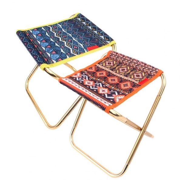 

outdoor pads ultralight aluminum portable folding stool foldable fishing picnic barbecue beach resting chair roadside stand