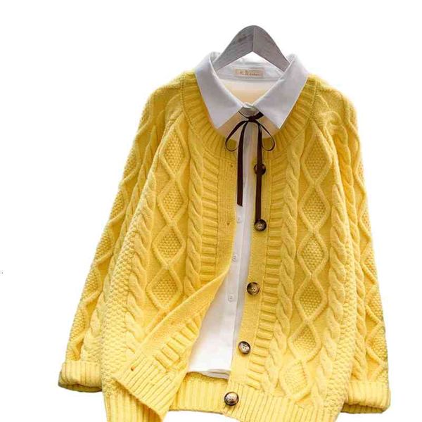 

women's sweaters female sweater, knitted or crocheted jacket for women, pale pink beige, loose coat, round collar long sleeves, women&#, White;black