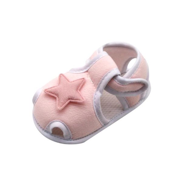 

first walkers infant born cute sneaker breathable baby girls boy prewalker printing stars applique single shoes non-slip comfty sneakers
