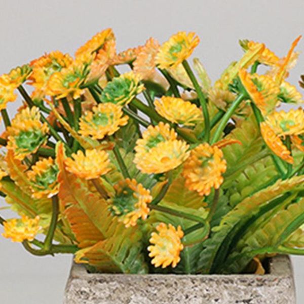 

decorative flowers & wreaths artificial potted plant bonsai plastic flowerpot ornaments simulation flower grass birthday party decor home of