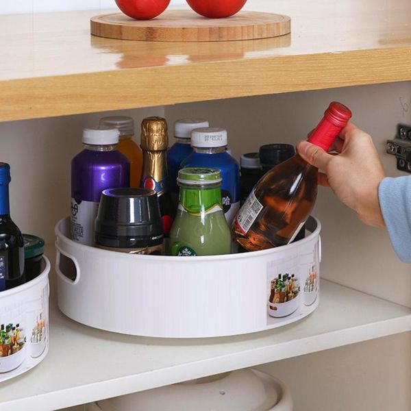 

kitchen storage & organization non-slip rotating tray ruit snack dried plate makeup organizer dessert jewelry display home