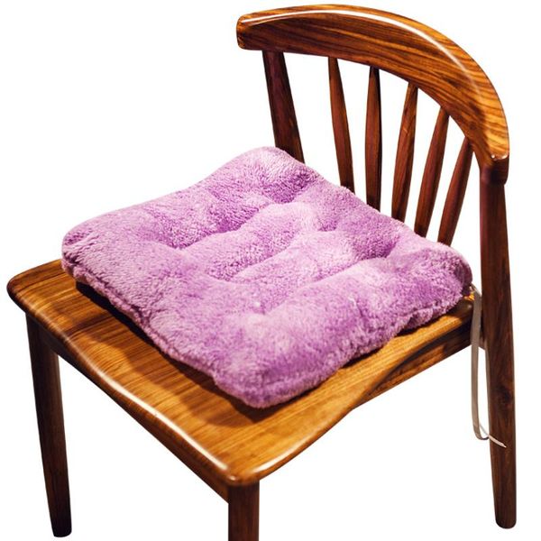 

seat chair cushion office velvet nordic back sofa soft pillow handmade square lumbar support padding 40x40cm ea60zd cushion/decorative