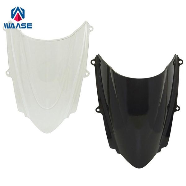 

waase motorcycle double bubble windscreen windshield shield screen for daytona 675 2013 2014 2021
