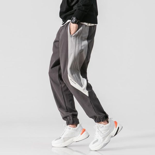 

men's pants japan preppy style smart casual harem for autumn/winter 2021, Black