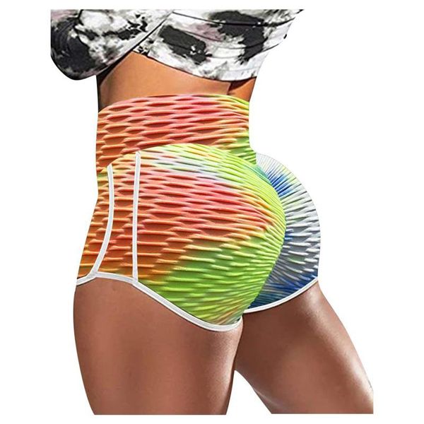 

women's leggings 4# tie dye push up workout fitness sports running athletic pants sport wmvn, Black