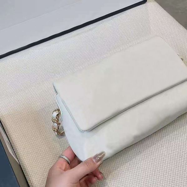 

classic ladies leather chain stitching letters metal chains bags fashion women flip wallet handbag luxury brand designer one-shoulder messen