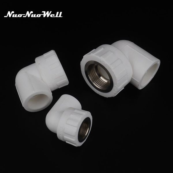 

watering equipments 1pc ppr female 1/2" 3/4" 1" thread to 20mm 25mm 32mm elbow connector pipe plumbing fittings water joints