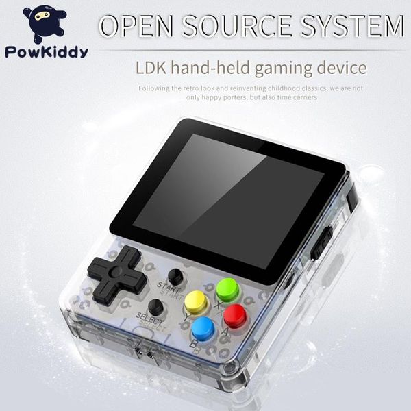 

tony open system handheld game console 2.6 "hd screen 48g 3000game children's gift built-in 30 simulator games portable players