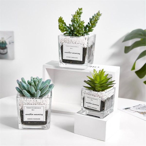 

b-life mini potted artificial plants real looking plastic fiddle leaf fig plant with rustic black cement planter for deskdecorative flow