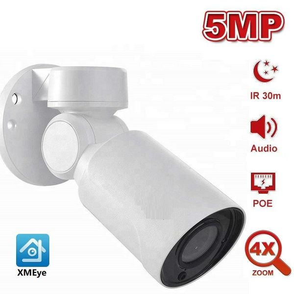 

camera xmeye 4x optical zoom ip outdoor 30m ir security with microphone audio onvif ip6 cameras