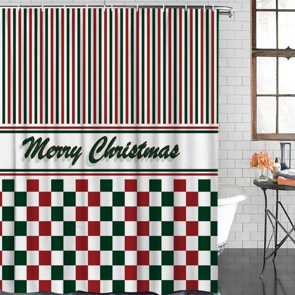 

shower curtains curtain waterproof polyester fabric christmas theme