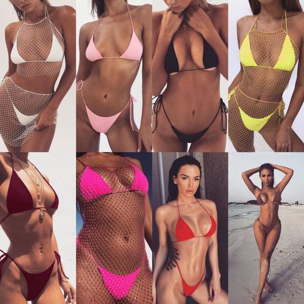 

design style women casual swimwear sweatwear swim fashion soft good fabric bikinis set yx033 women's, White;black