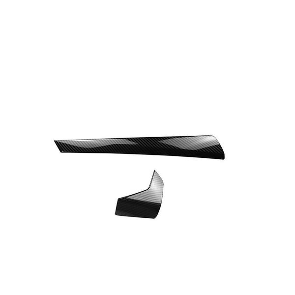 

car organizer applicable for 20 3 series carbon fiber trim strip 325li refitting center control panel interior decoration sticker