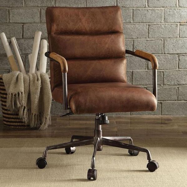 

chair covers metal frame modern strong loading comfortable office 360 degrees rotation brown for