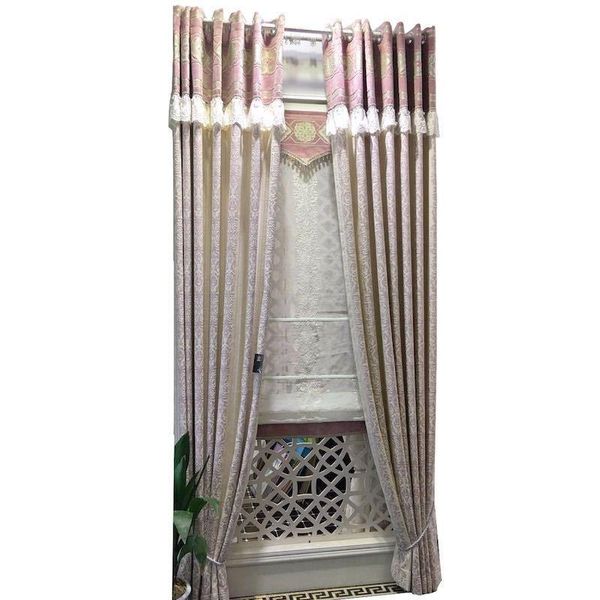 

w150*h300*2p, plus lace decoration curtain & drapes
