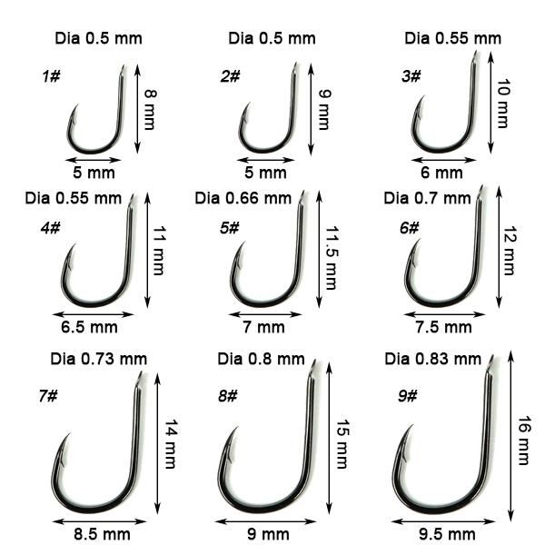 

bags 24pcs total ise fishing hook carp hooks seawater and fresh water