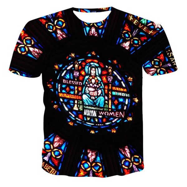 

men's t-shirts 2021 3d summer fashion t-shirt abstract woman anime print street wear, White;black