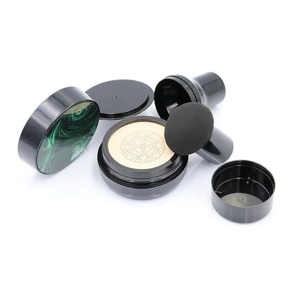 

storage bottles & jars mushroom head seal puff cc bb cream air cushion case with powder for diy refill empty cosmetic containers jar set