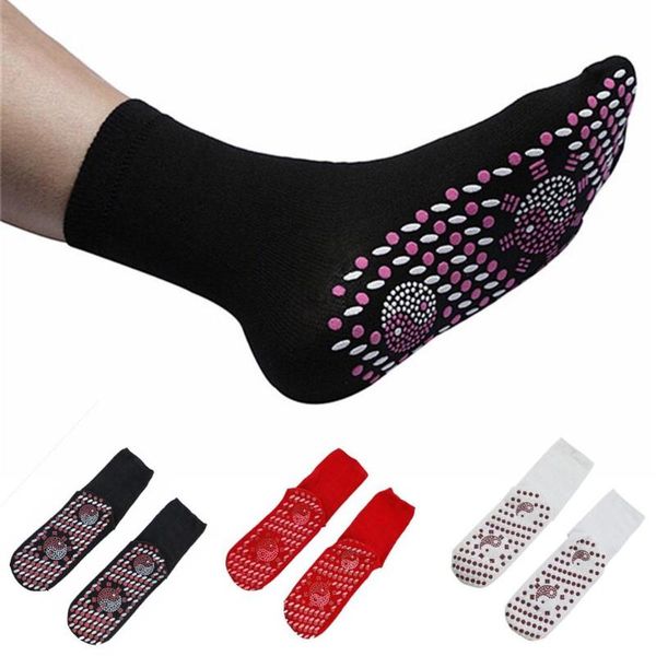 

massage gun self-heating tourmaline magnetic socks health care breathable foot massager