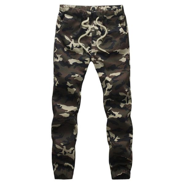 

m-5x 2021 mens jogger autumn pencil harem pants men camouflage military loose comfortable cargo trousers camo joggers men's, Black