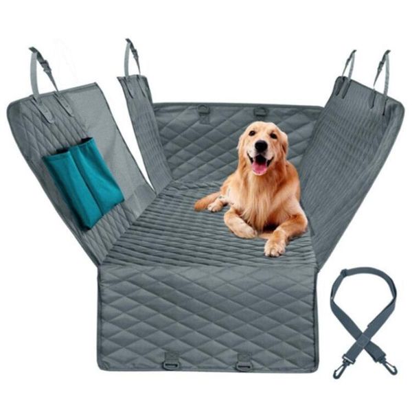 

car seat covers waterproof dog carriers rear back pet cover mats hammock protector with safety belt transportin perro