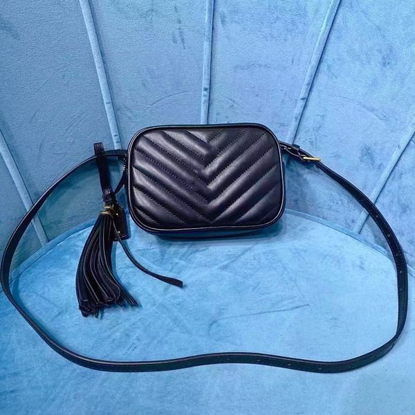 

ladies fashion messenger bag cross body designers womens handbags purses tassel women shoulder handbag letter logo genuine leather all match