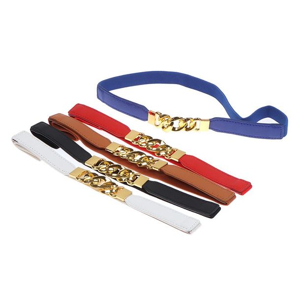 

belts adjustable pu leather ladies dress skinny thin women waist strap for belt, Black;brown