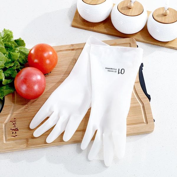 

disposable gloves waterproof household kitchen washing dishes clothes vegetables hand-cleaning durable housework plastic